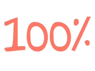 100%